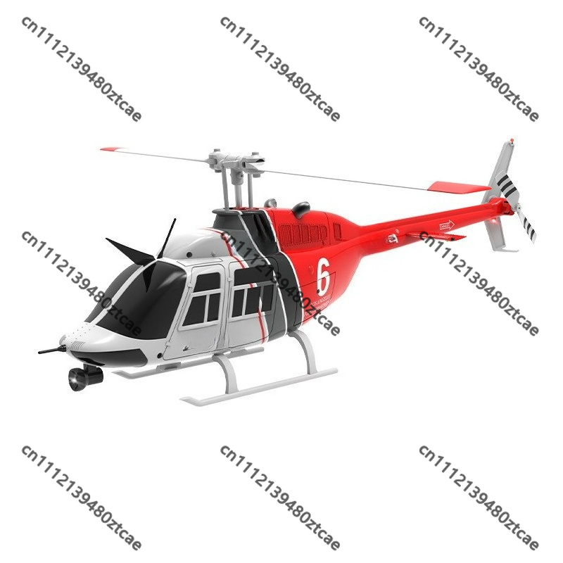 Rc Helicopter Single Rotor - Helicóptero C138 de 6 Canales, Sin