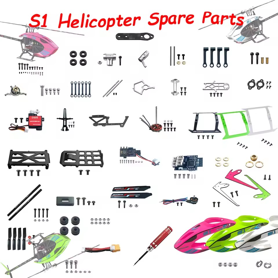 Rc Helicopter Bag - Goosky S1 accesorios de Helicóptero De