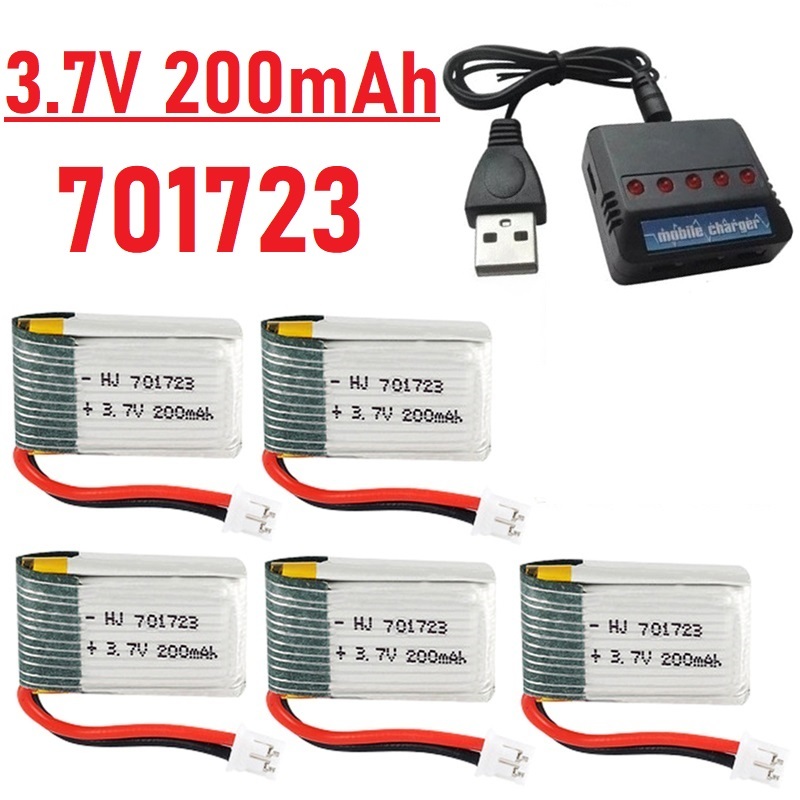 Rc Helicopter Charger - Batería mejorada de 3,7 V y