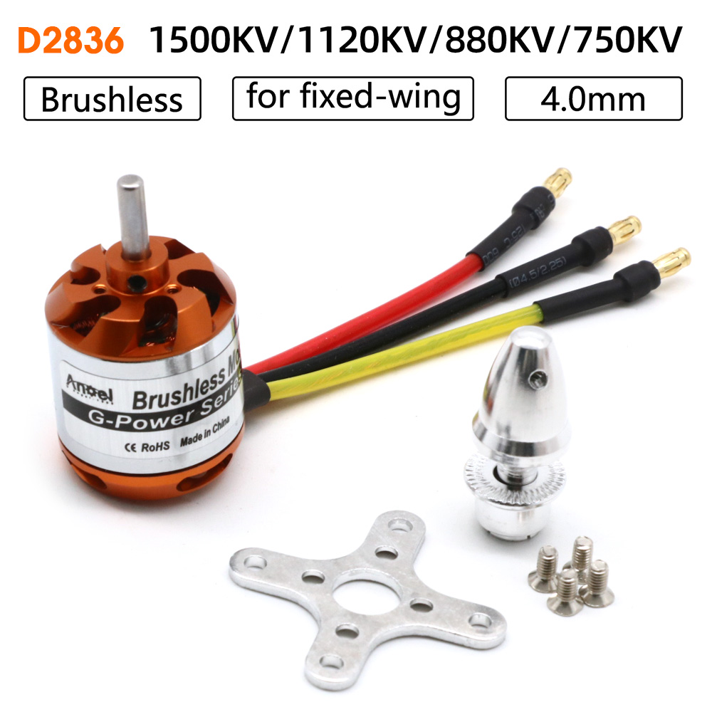 Motor RC D2836 750KV 1500KV 88 - Rc Helicopter Motor reseña y precio