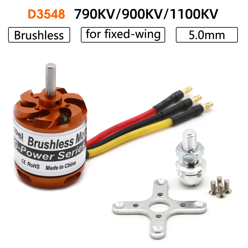 Motor sin escobillas D3548 354 - Rc Helicopter Motor reseña y precio