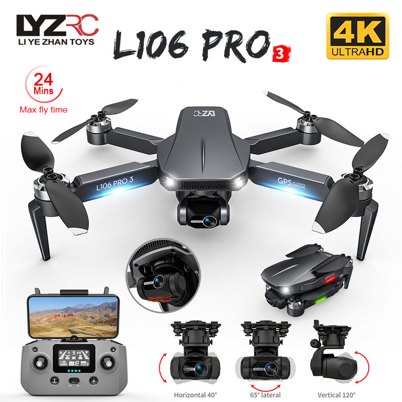 L106 Pro 3 Drone 5G WIFI FPV p - Rc Helicopter Electric reseña y precio