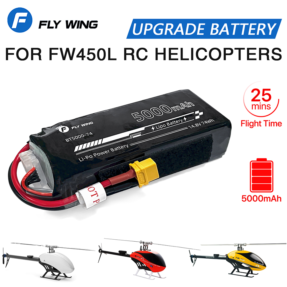 Fly Wing-batería Lipo de 4S FW - Rc Helicopter Bag reseña y precio